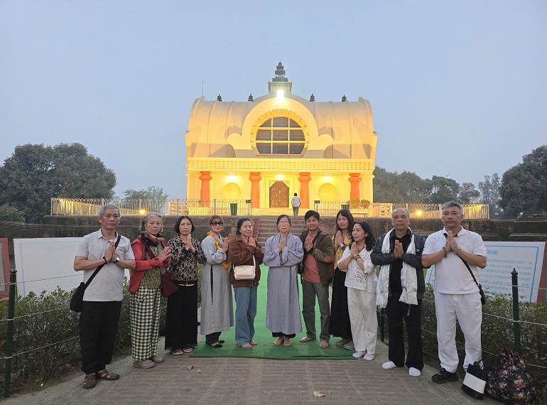 HÀNH HƯƠNG ĐẤT PHẬT LINH THIÊNG 2026 THỰC HÀNH KHÓA TU VÀ CHIÊM BÁI TỨ THÁNH TÍCH TOUR 10 NGÀY 10 ĐÊM KHỞI HÀNH TỪ HÀ NỘI VÀ TP HỒ CHÍ MINH 